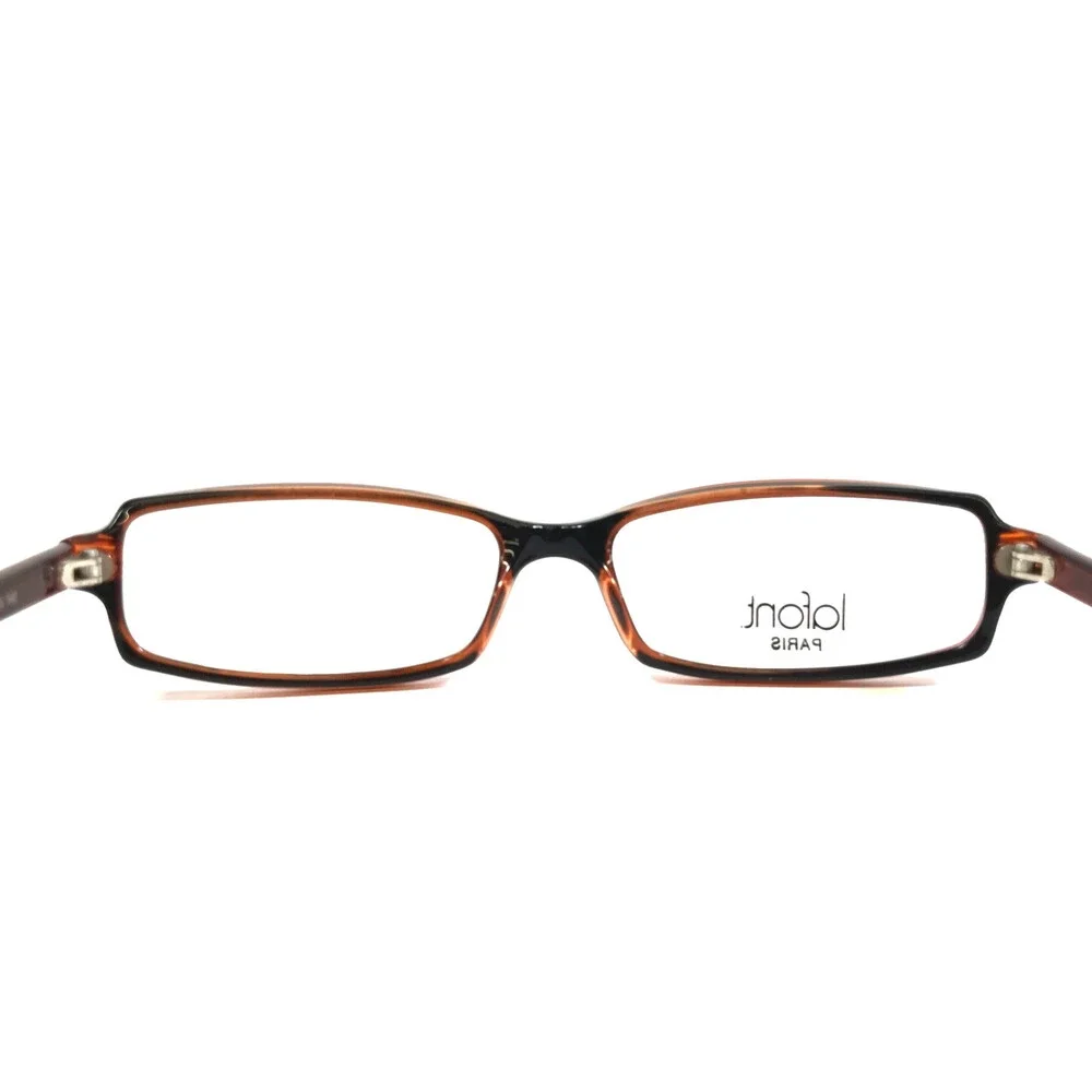 Jean Lafont Eyeglasses Frames MING 164 Brown Red Rectangle Full Rim 53-15-142